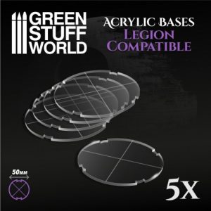 Acrylic Bases - Round 50 mm 1