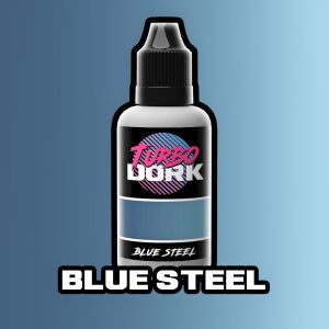 Turbo Dork: Blue Steel Metallic Acrylic Paint 20ml 1
