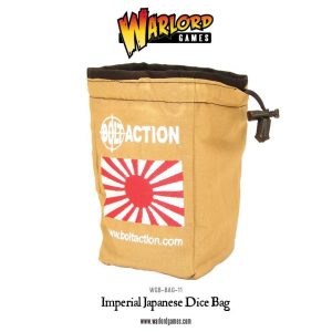Imperial Japanese Dice Bag & Order Dice (White) 1