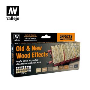 Vallejo Model Air Set - Old & New Wood Effects 1