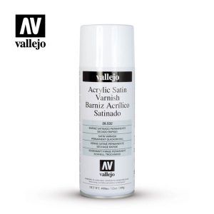 AV Vallejo Spray Varnish - - 400ml Satin 1