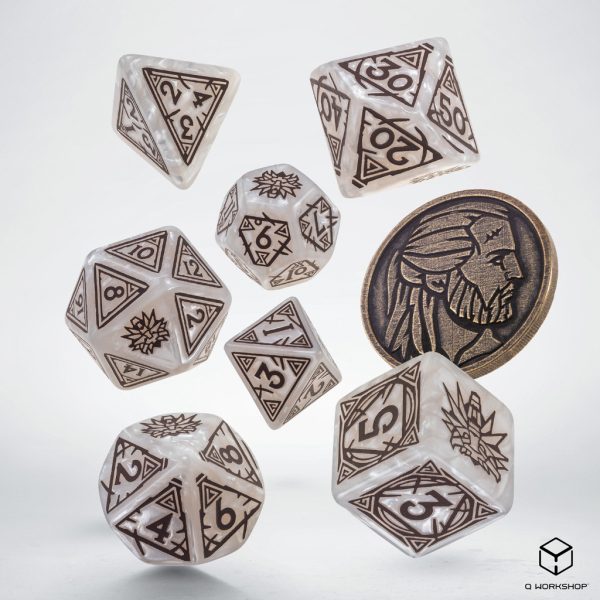 The Witcher Dice Set: Geralt - The White Wolf 2