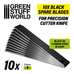 10x Black Spare Blades 1