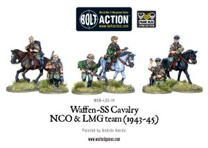 Waffen-SS Cavalry NCO & LMG Team 1