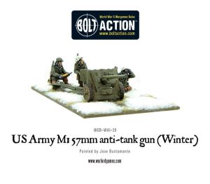 US Army 57mm anti-tank gun M1 (Winter) 1