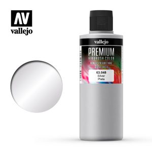 Vallejo Premium Color - 200ml Pearl & Metallics Silver 1