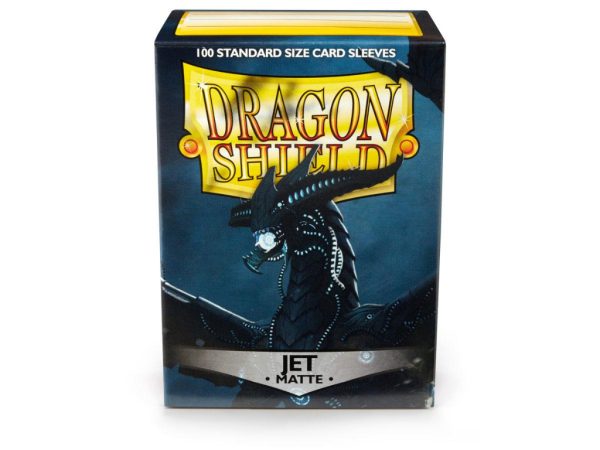 Dragon Shield Sleeves Matte Jet (100) 3
