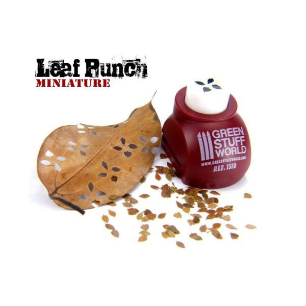 Miniature Leaf Punch RED 2