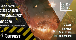 Ticket: Horus Heresy Siege of Steel: The Conquest of Goth 1