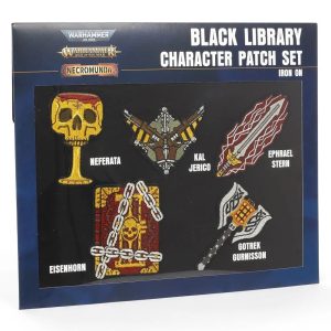 Black Library Character Cloth Patch Set 1