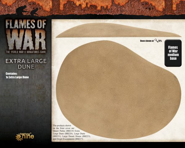 Flames of War: Extra Large Dune 2