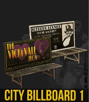 Batman City Bill Boards 1