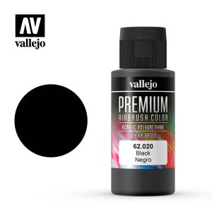 Premium Color 60ml: Black 1