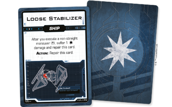 Star Wars X-Wing: Galactic Empire Damage Deck 2