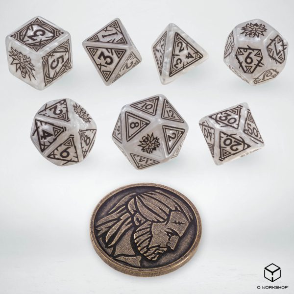 The Witcher Dice Set: Geralt - The White Wolf 4