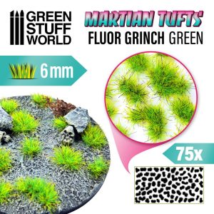 Martian Fluor Tufts - FLUOR GRINCH GREEN 1
