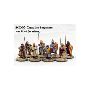 Crusader Sergeants on Foot (Warriors) 1