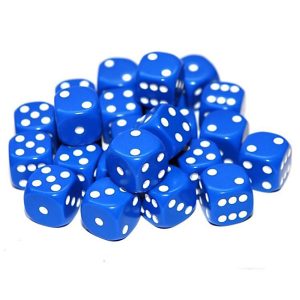 Dice: Blue (12mm) 1