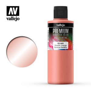 Vallejo Premium Color - 200ml Pearl & Metallics Orange 1