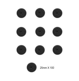 Citadel 25mm Round Bases (100 Pack) 1