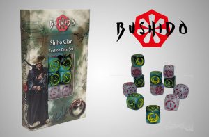 The Shiho Clan Faction Dice Set 1