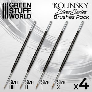 SILVER SERIES Kolinsky Brush Set 1