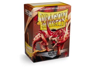 Dragon Shield Sleeves Matte Ruby (100) 1