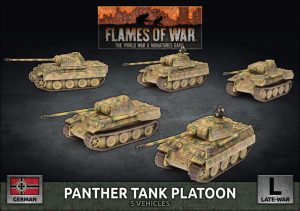German Panther Tank Platoon 1