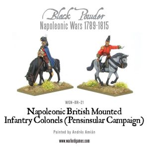 Mounted British Infantry Colonels (Peninsular) 1