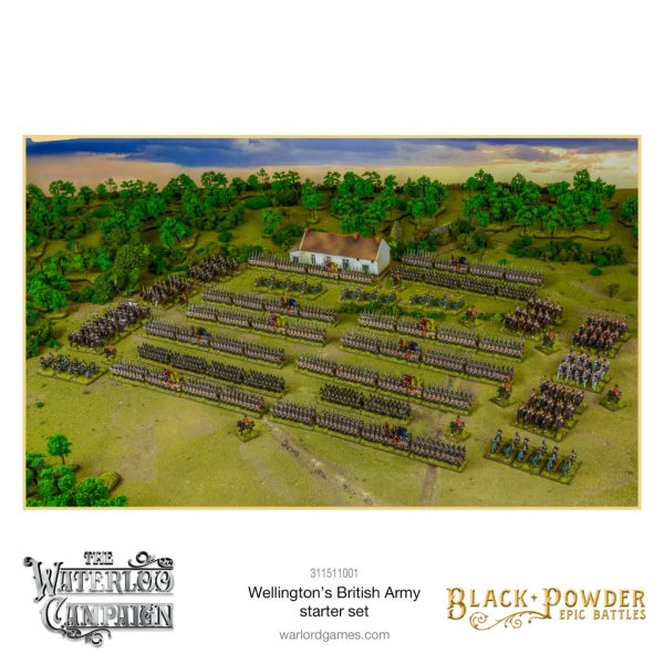 Black Powder Epic Battles: Waterloo - British Starter Set 2