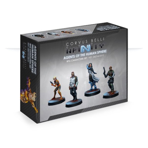 Agents of the Human Sphere RPG Characters Set 6