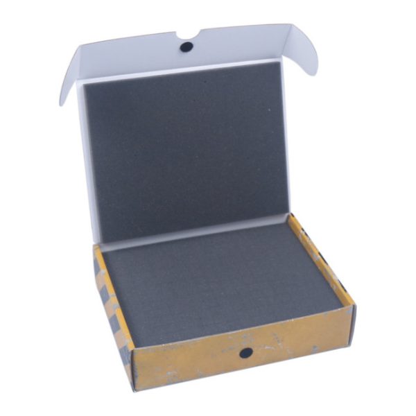 Half-size small box with 40mm raster foam 1