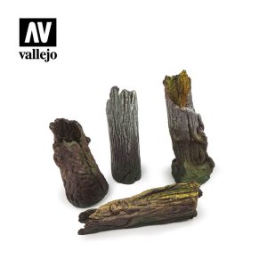 Vallejo Scenics - Scenery: Large Tree Stumps 1