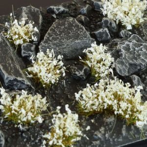 White Flower Tufts 1