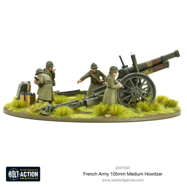 French Army 105mm Medium Howitzer 3