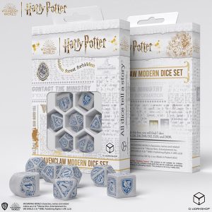 Harry Potter Ravenclaw Modern Dice - White 1