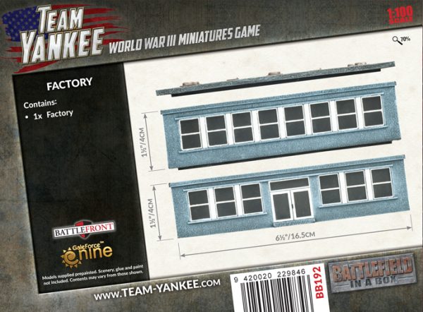 Team Yankee: Factory Building 2