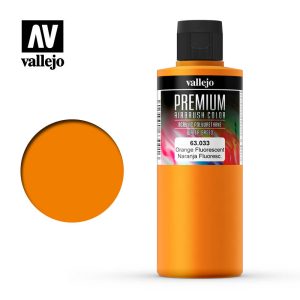 AV Vallejo Premium Color - 200ml - Fluorescent Orange 1