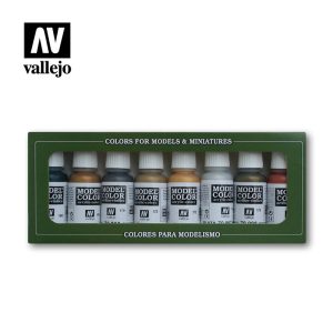 Vallejo Model Color Set - Metallics (x8) 1
