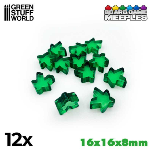 Meeples 16x16x8mm - Green 1
