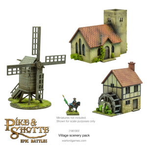 Pike & Shotte Epic Battles - Village Scenery Pack 1