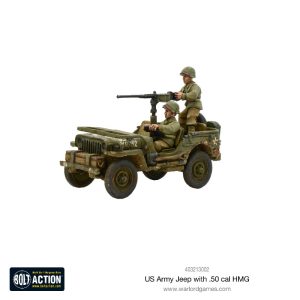 US Army Jeep with 50 Cal HMG 1
