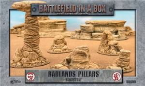 Badlands: Pillars - Sandstone (x5) 1