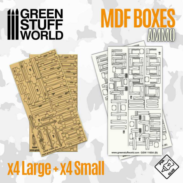 Rectangular Wooden MDF Boxes 3