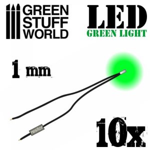 LED Lights Green - 1mm 1