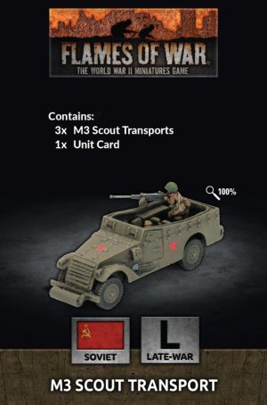 Soviet M3 Scout Transports 1