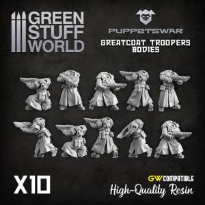 Greatcoat Troopers Bodies 1
