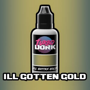 Turbo Dork: Ill Gotten Gold Metallic Acrylic Paint 20ml 1