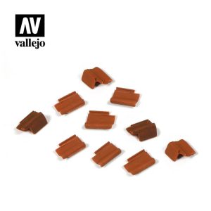 Vallejo Scenics - 1:35 Roof Tiles Set 1