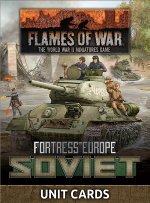 Fortress Europe - Soviet Unit Cards 1